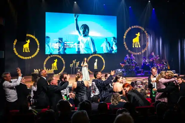 Winnaars tijdens het Gouden Kalveren Gala
