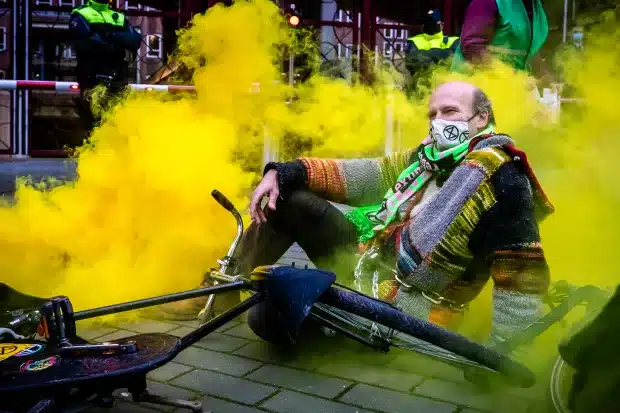 Protest Extinction Rebellion Den Haag