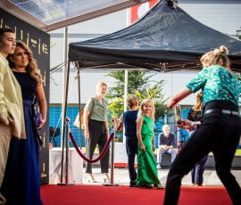 Rode loper tijdens Nederlands Film Festival