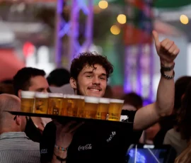 Bier op de Vierdaagsefeesten