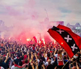 Huldiging landskampioen Ajax Amsterdam